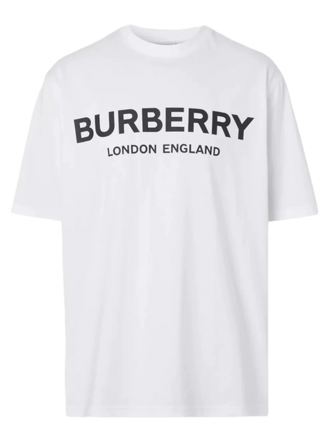 Burberry London Letchford T Shirt White