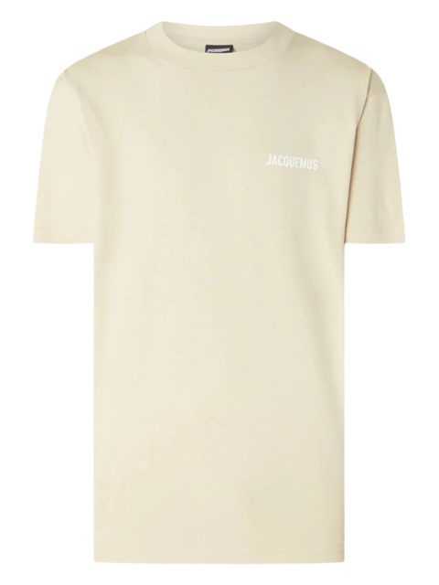 Jacquemus Le Logo T Shirt Beige