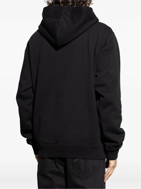 Jacquemus The Gros Grain Logo Hoodie Black
