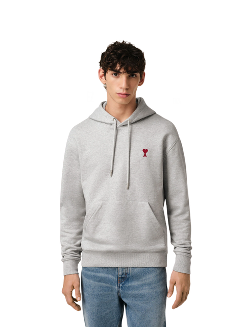 AMI Paris Ami de Coeur hoodie Grey