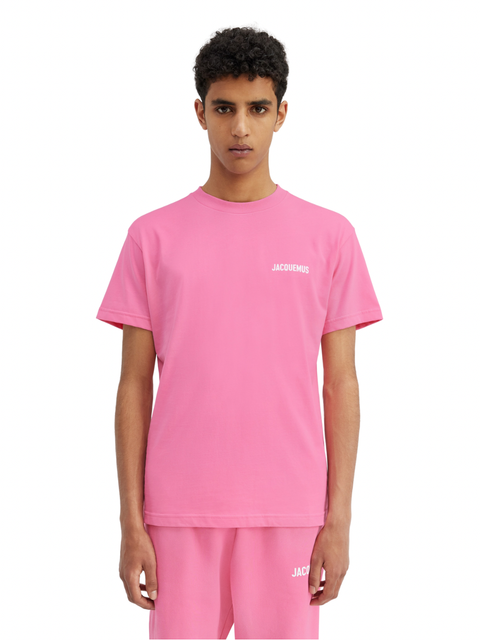 Jacquemus Le Logo T Shirt Pink